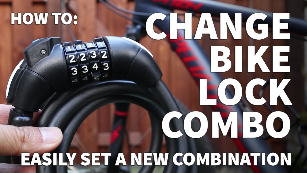 How to Change Combo on Bike Lock