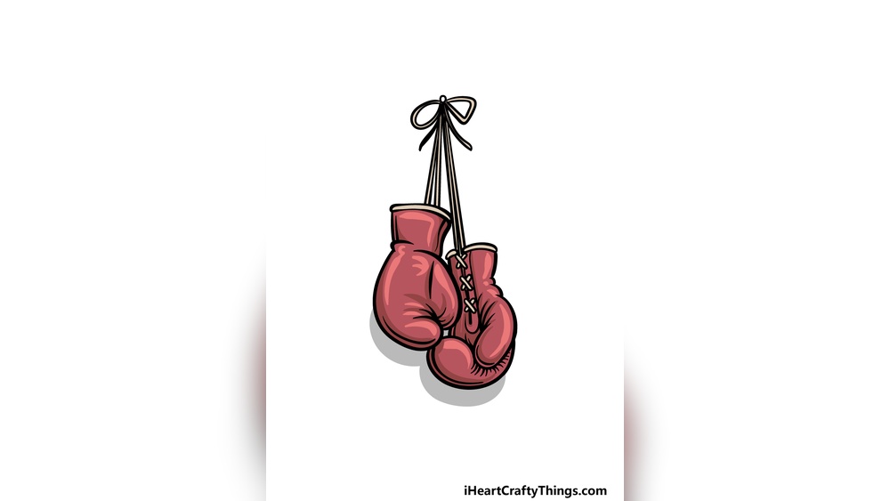 How to Draw a Pair of Boxing Gloves