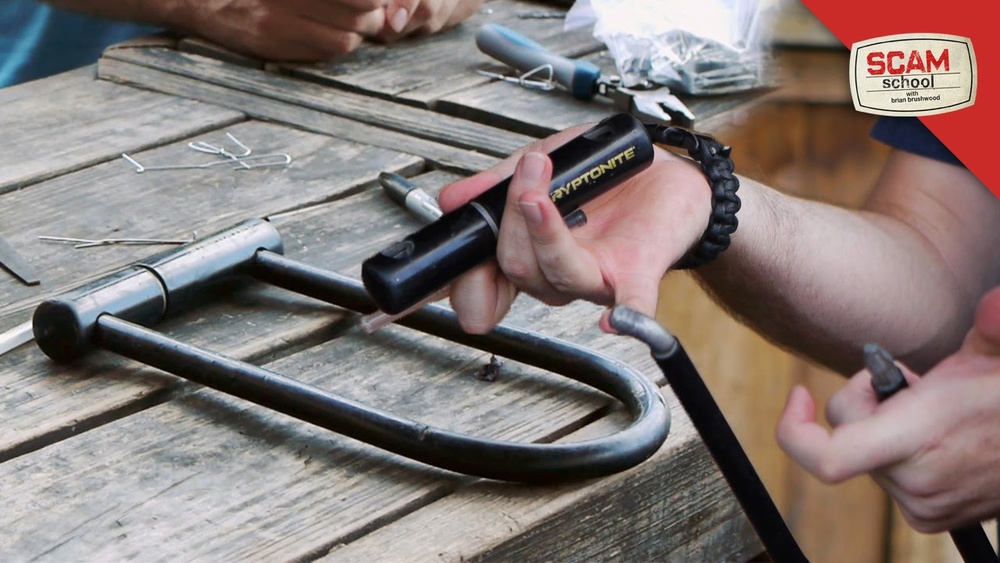How to Open a Bike Lock With a Pen