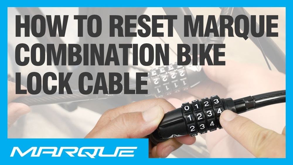 How to Reset a 4 Digit Bike Lock
