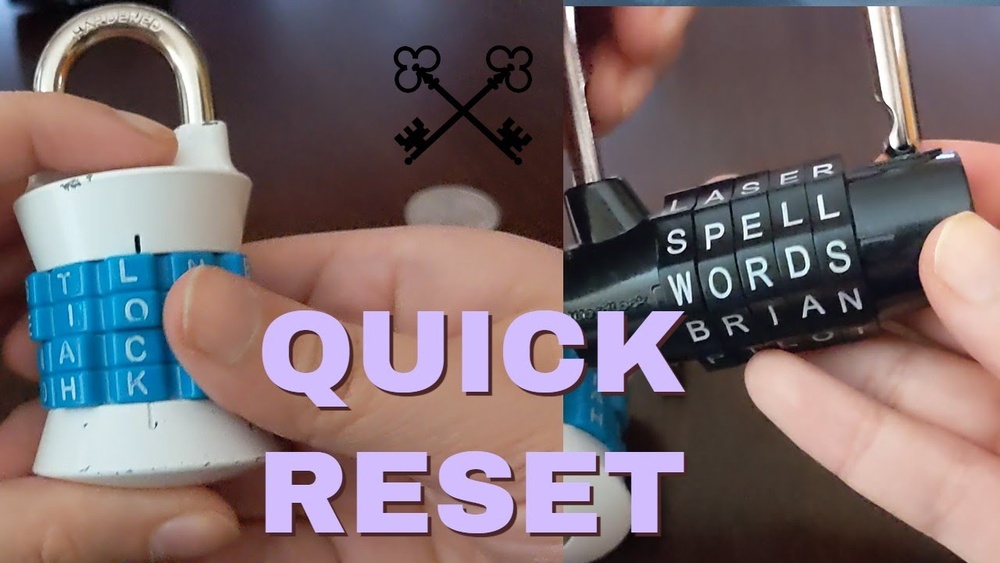 How to Reset a Bike Lock With Letters