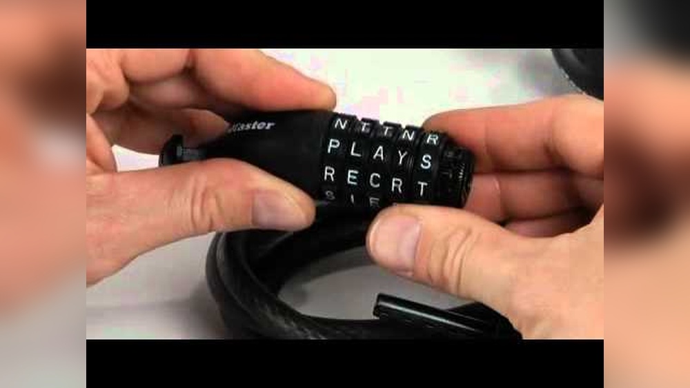 How to Reset a Master Combination Bike Lock