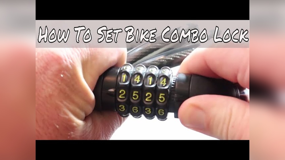How to Set Bike Lock Combo