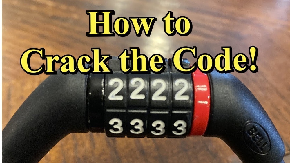 How to Unlock Bike Lock With Code