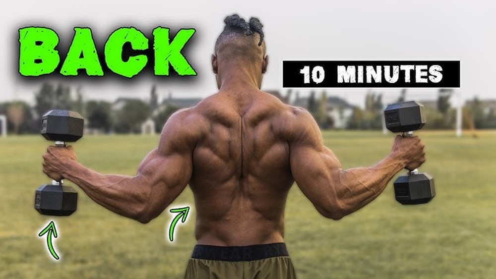Best at Home Back Workouts With Dumbbells