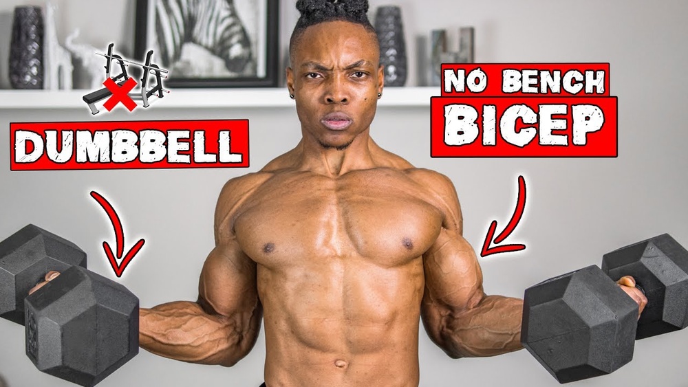 Best Bicep Dumbbell Exercises at Home