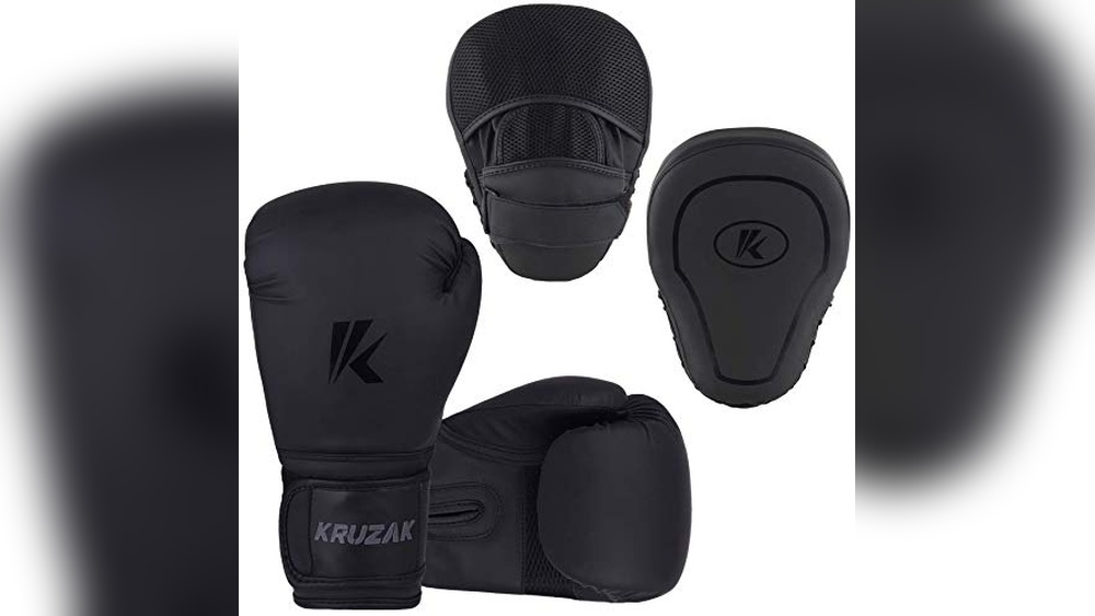 Boxing Gloves With Mitts