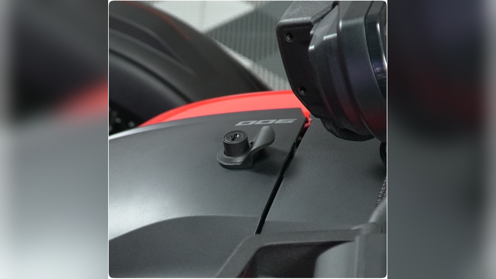 Can am Spyder Glove Box Lock