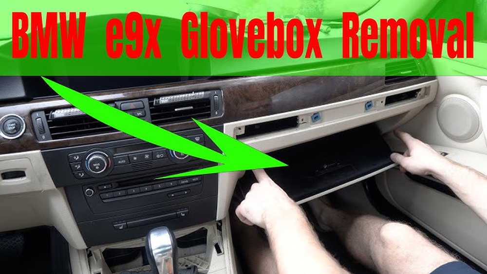 Can'T Open Glove Box on 2008 Bmw 328I