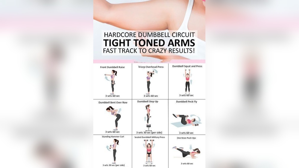 Does Dumbbell Workout Reduce Arm Fat