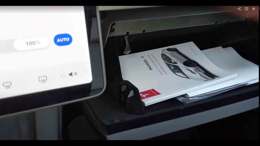 Does Tesla Model Y Have a Glove Box