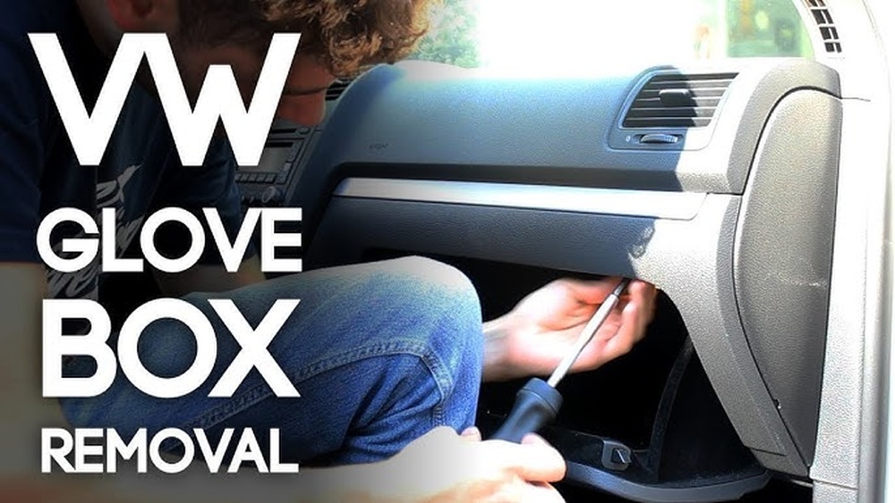 How Change Gold Mkiv Glove Box Door