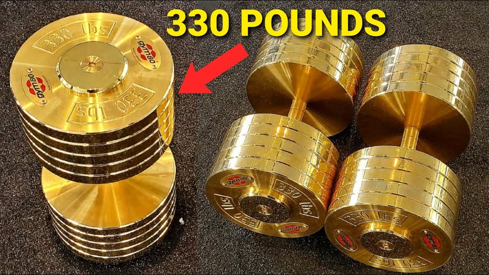 How Heavy are the Gold Dumbbells