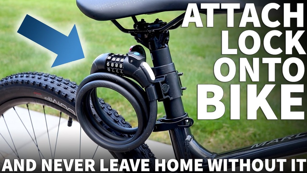 How to Attach Cable Lock to Bike