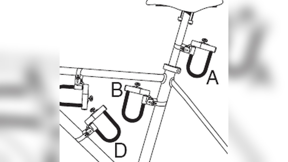 How to Attach Kryptonite U Lock to Bike