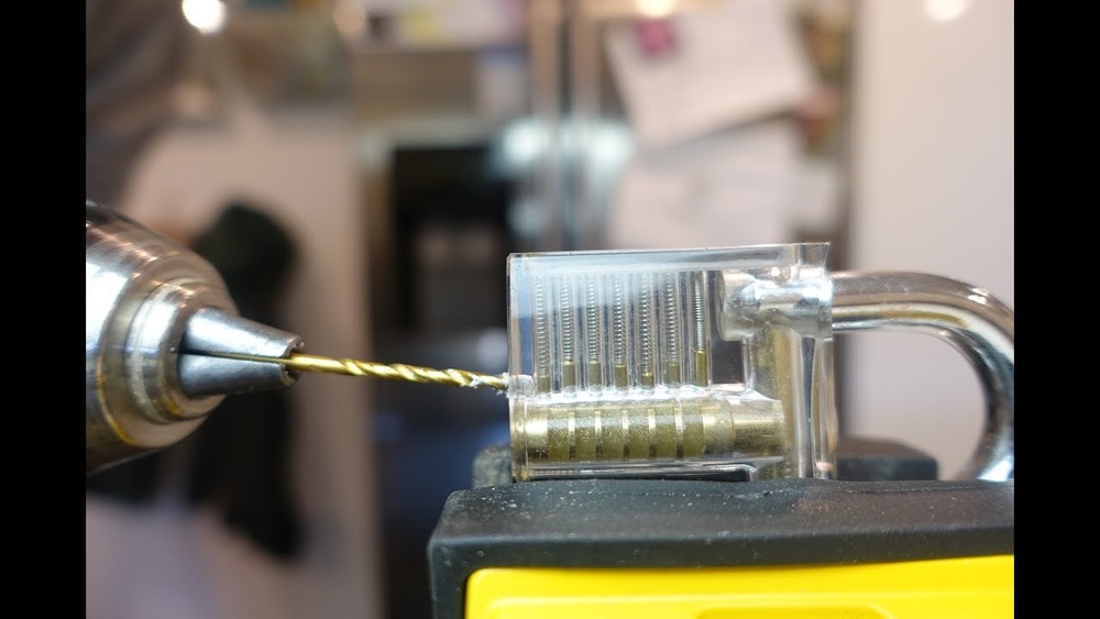 How to Break a Bike Lock With a Drill