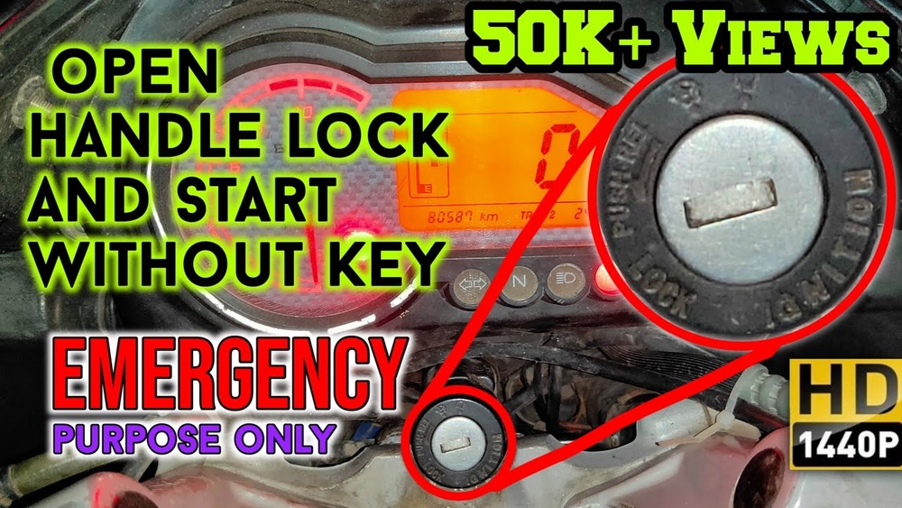 How to Break Handle Lock of Bike