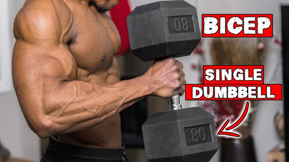 How to Build Biceps With One Dumbbell