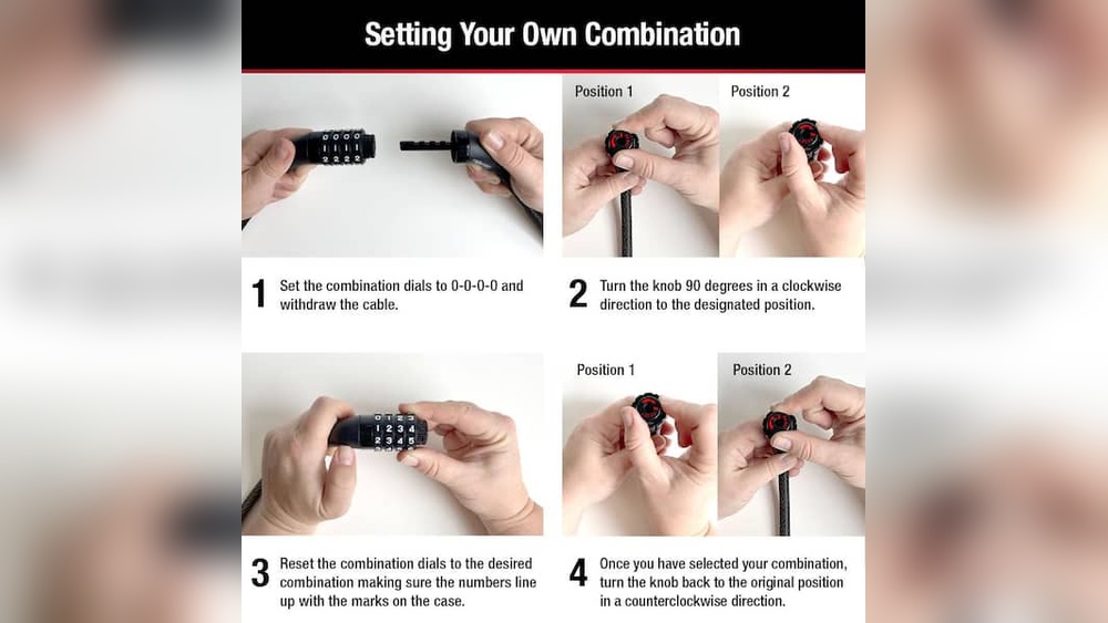 How to Change Combination Lock Bike