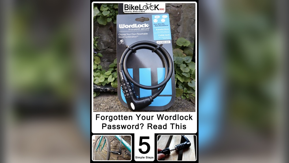 How to Change the Combo on a Wordlock Bike Lock