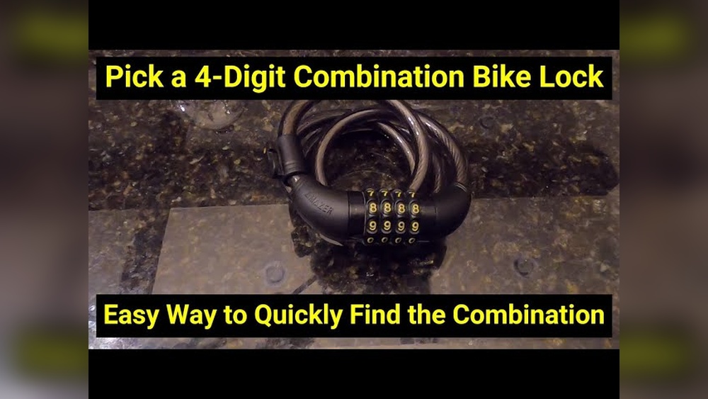How to Crack a Master Combination Bike Lock