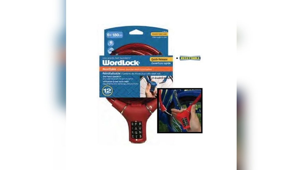 How to Cut Wordlock 12Mm 6 Combination Bike Lock Assortment