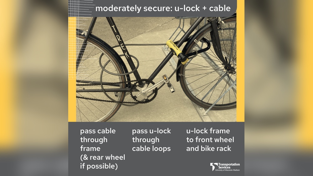How to Lock a Bike With a Padlock