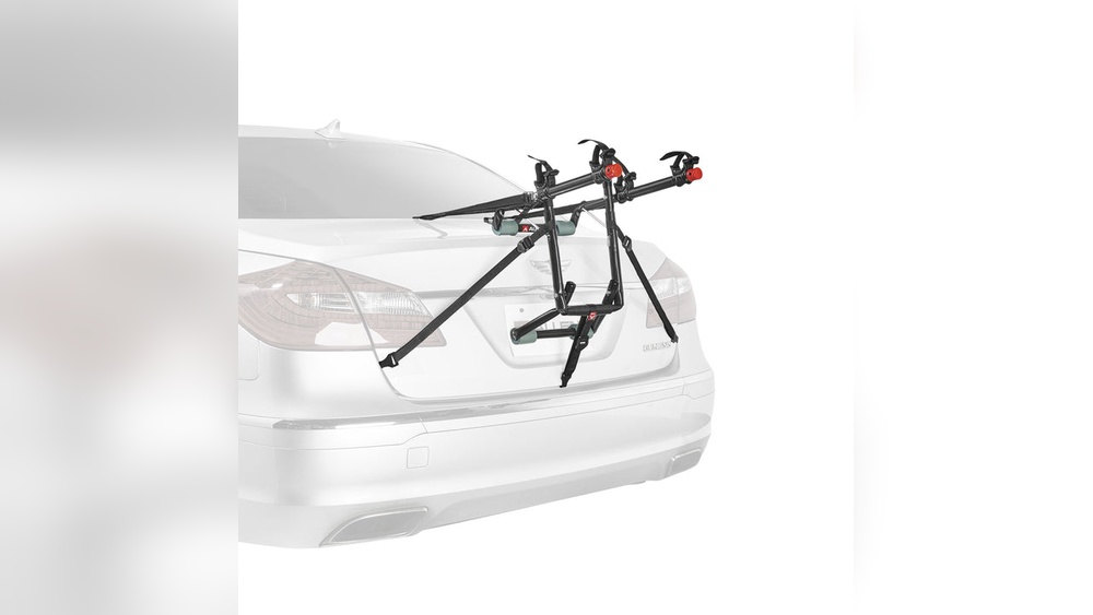 How to Lock Bicycle to Allen Sports Bike Rack 102Dn