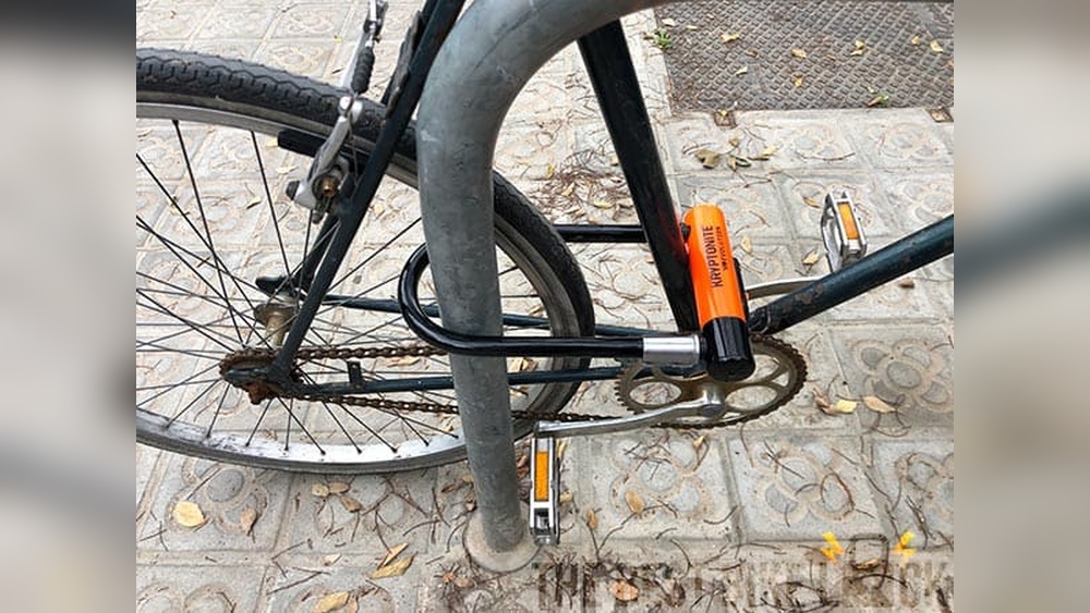 How to Lock Bike With Kryptonite
