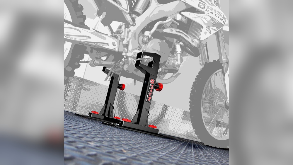 How to Lock Dirt Bike to Trailer