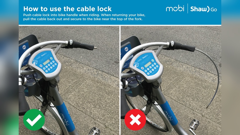 How to Lock Mobi Bike