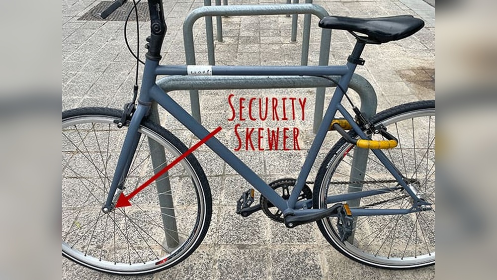 How to Lock Up Your Bike With a U Lock