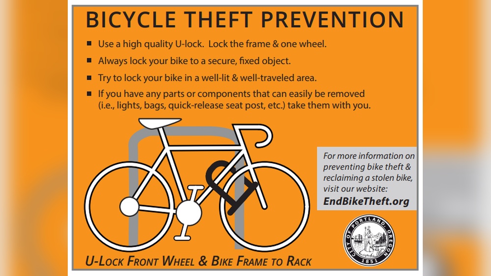 How to Lock Your Bike in Portland