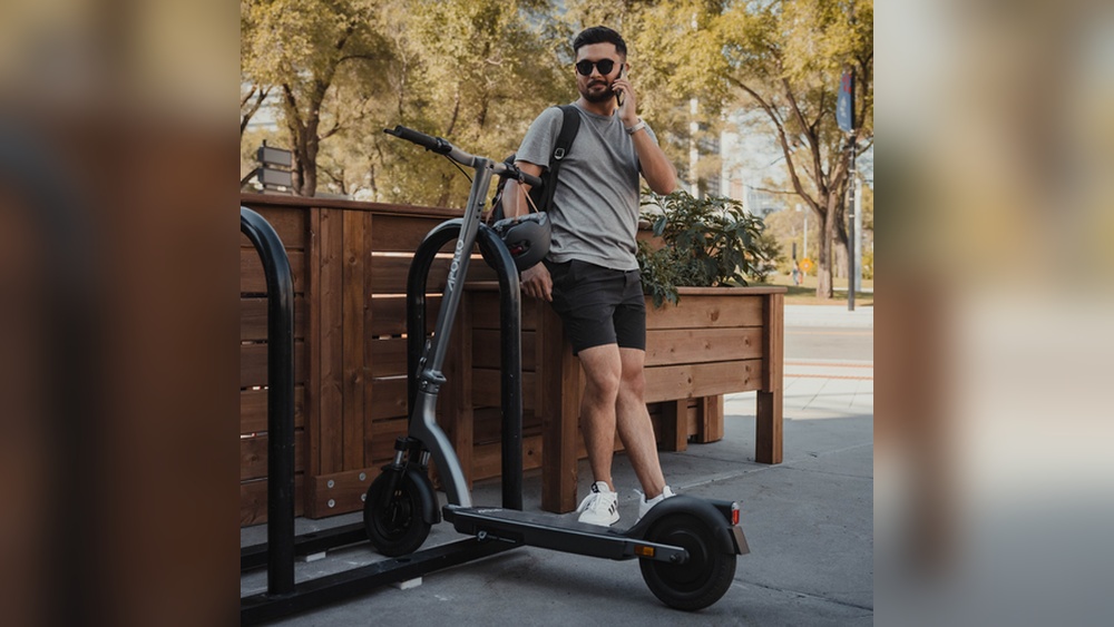 How to Lock Your E-Scooter at Bike Rack