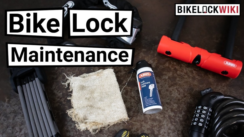 How to Lubricate a Bike Lock