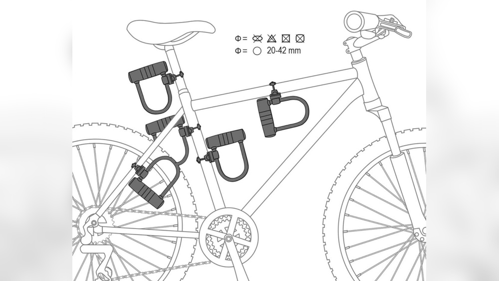 How to Mount Au Lock to a Bike