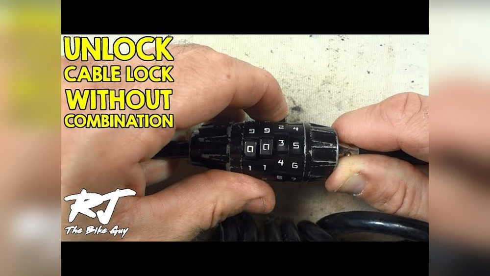 How to Open a Combination Bike Lock Without the Combination