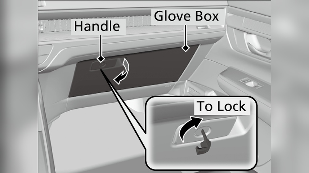 How to Open Honda Crv Glove Box