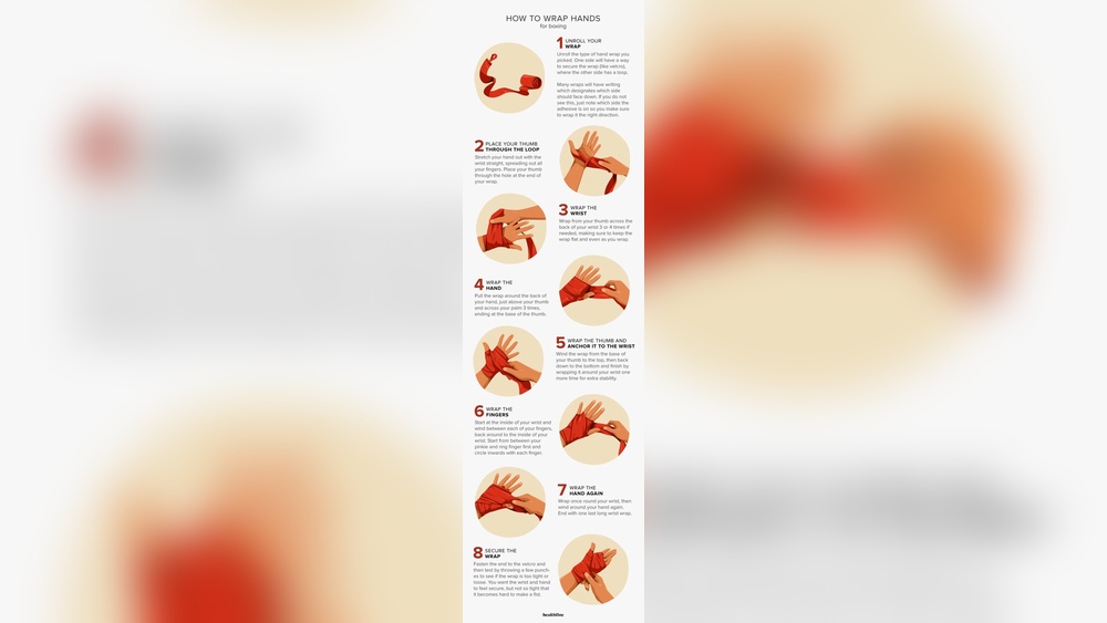 How to Put on Boxing Glove Wraps