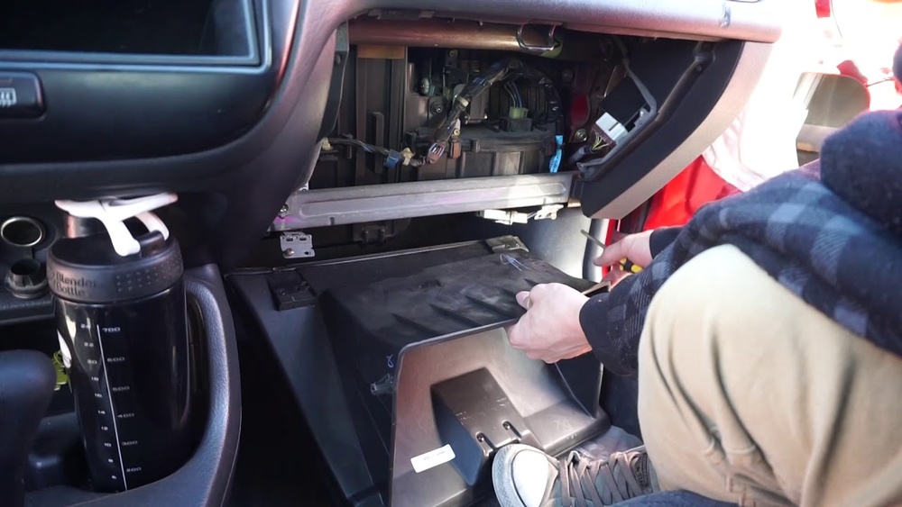 How to Remove Glove Box Honda Civic