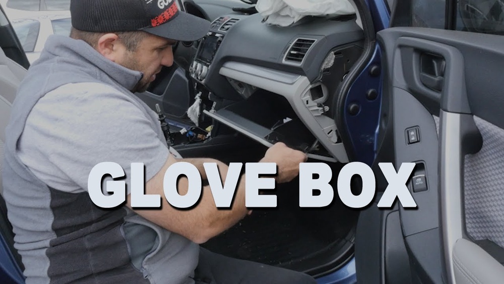 How to Remove Glove Box Subaru Forester